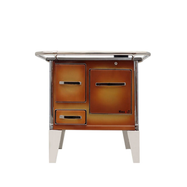 Cocina a Leña 3P Berna 65x46  Color Difumado