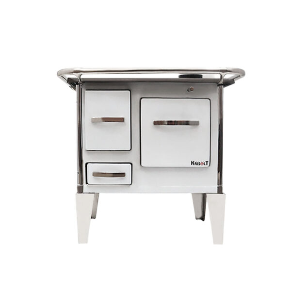 Cocina a Leña 3P Berna 72x46 Color Blanco