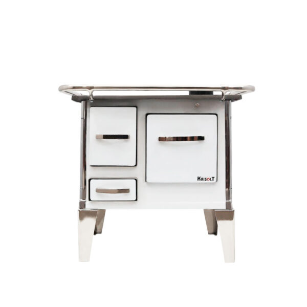 Cocina a Leña 4P Berna  72x56 color Blanco