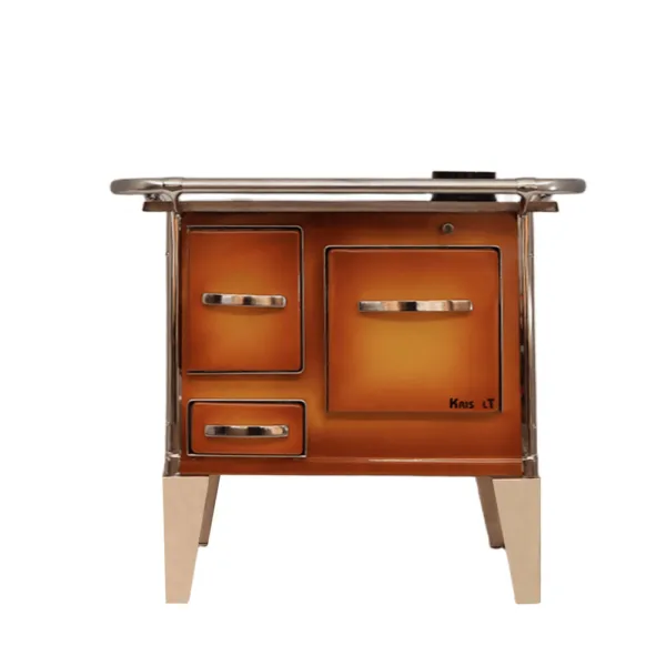 Cocina a Leña 3P Berna 72x46 Color Difumado