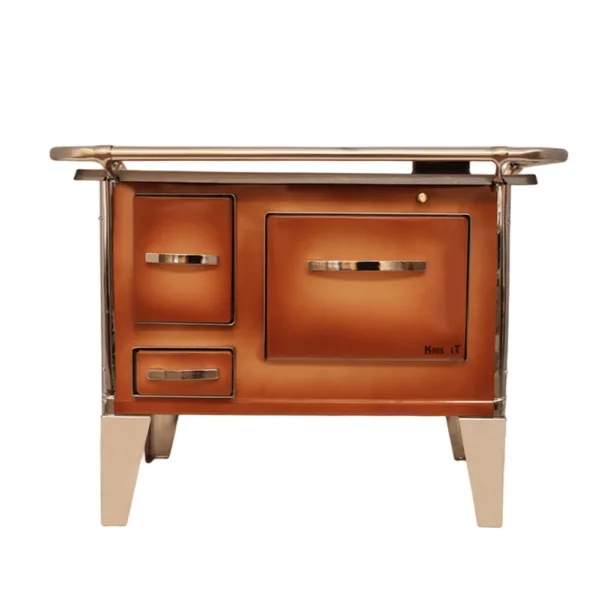 Cocina a leña 4P Berna  92x62 color Difumado