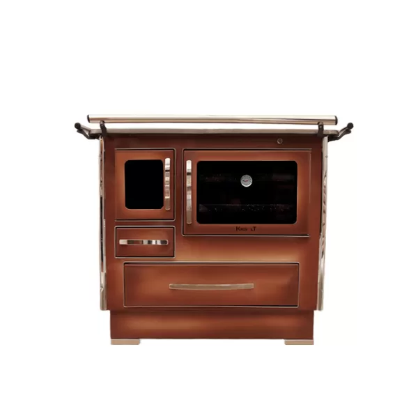 Cocina a Leña 4P Modelo Alpes Alta 102x72 Difumada