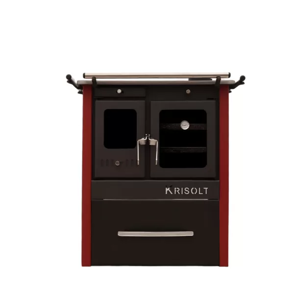 Combustión Lenta Ginebra 70 Rojo 72x56cm