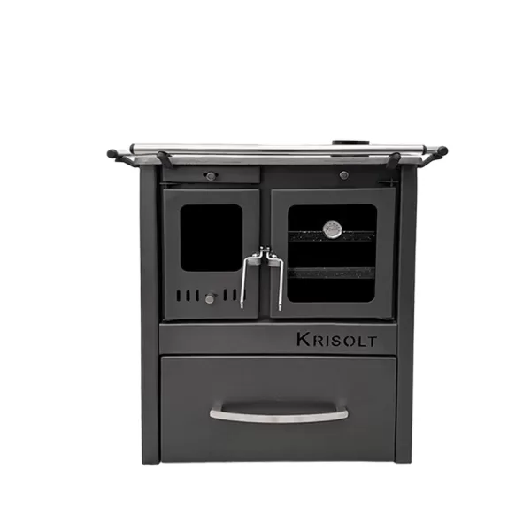 Combustión Lenta Ginebra 70 Negro 72x56cm